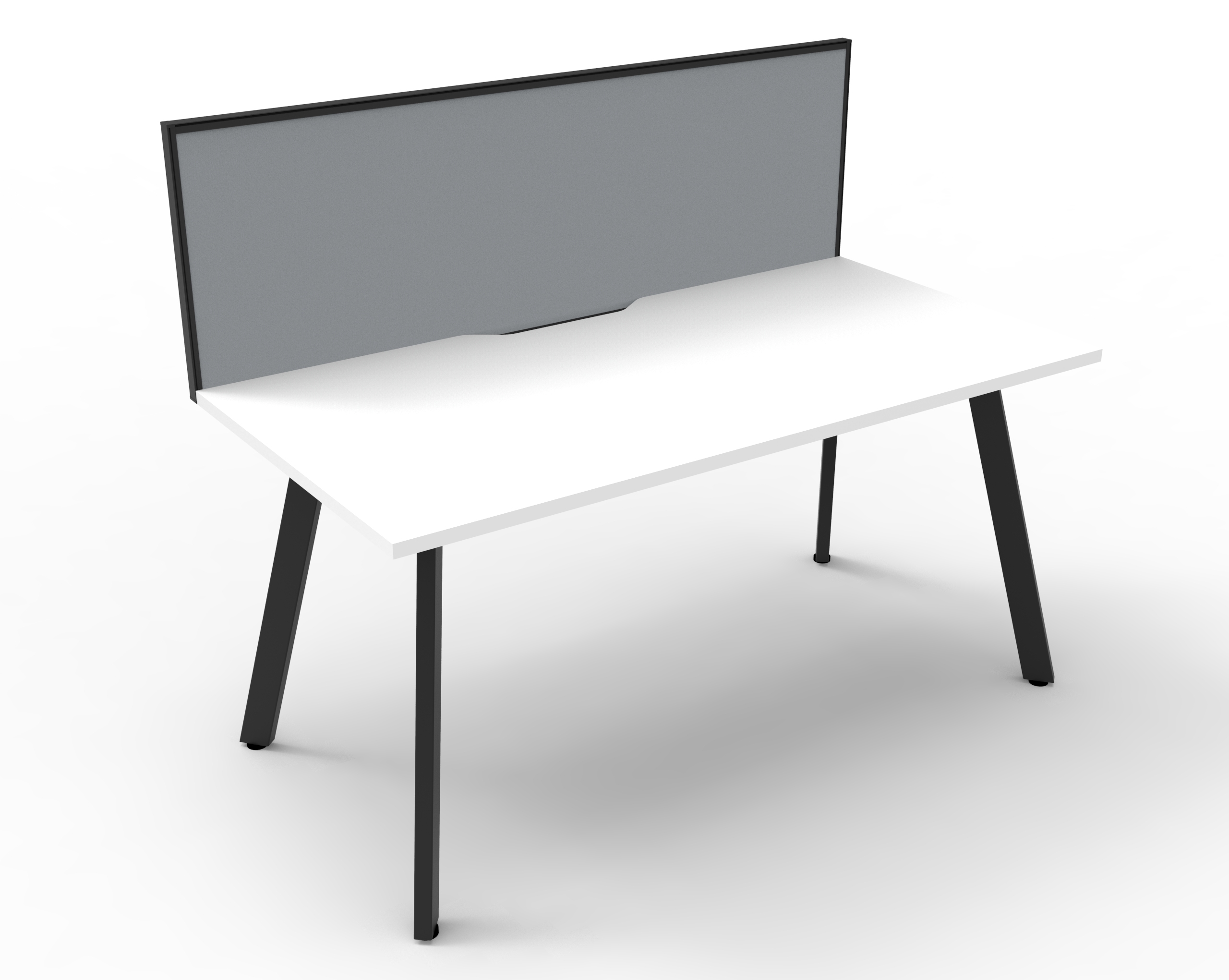 Eternity 1 Person Workstation - with Screen